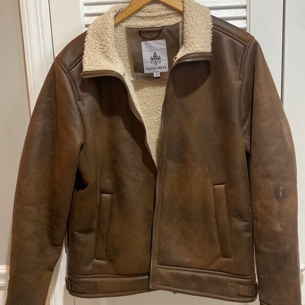 Men’s faux sterling jacket